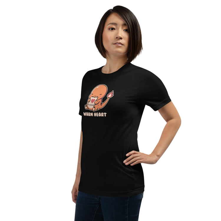 Warm Heart T-Shirt Geek Nerd Advertise to Meta Design by Tobe Fonseca FLOW DESC WRITING