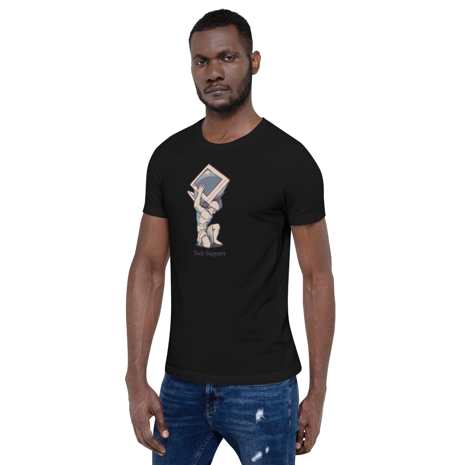Tech Support Atlas T-Shirt 6
