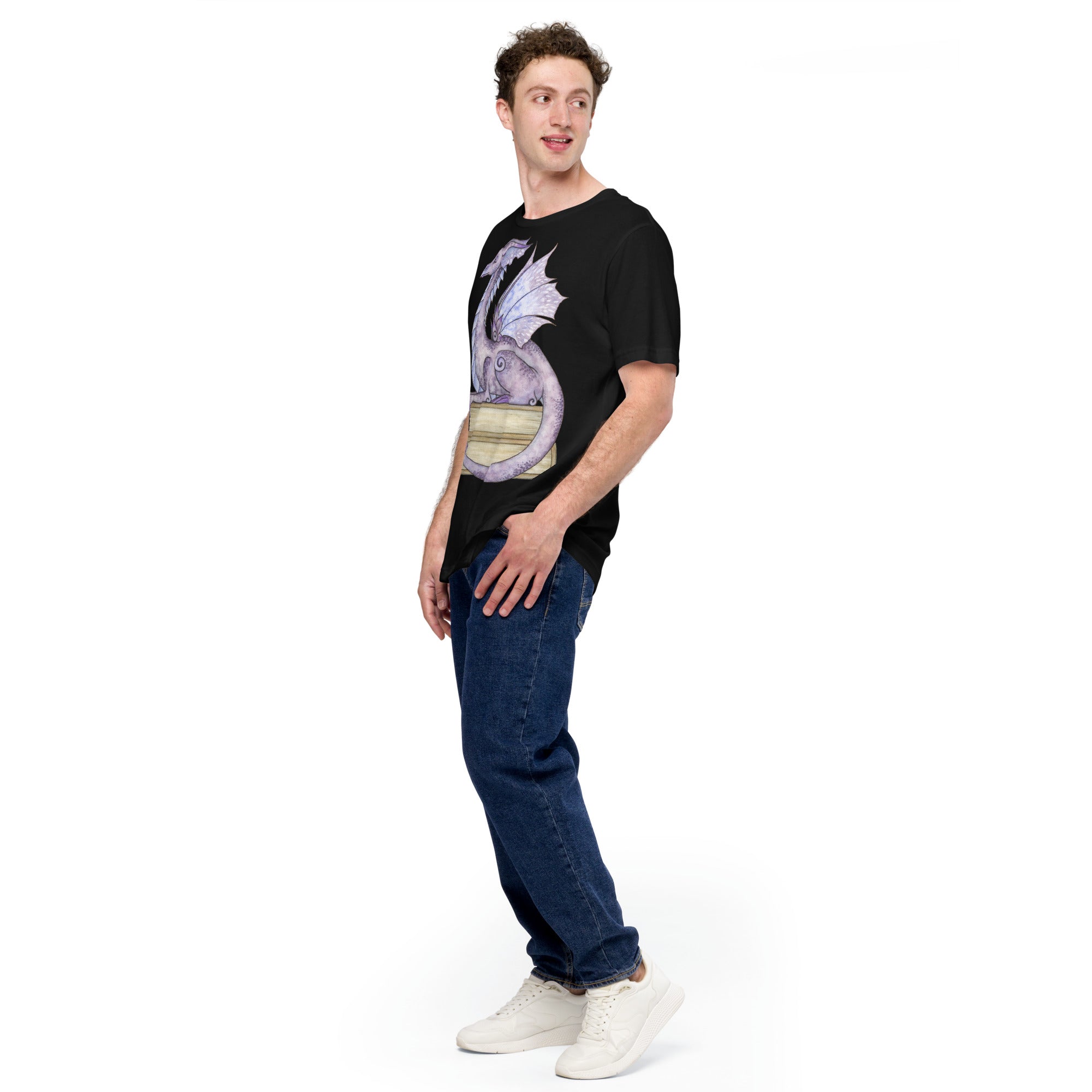 Amy Brown Story Time T-Shirt Geek Nerd Advertise to Meta Book Prints Design by Amy Brown