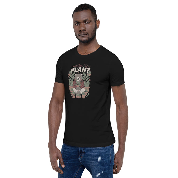 Just One More Plant T-Shirt Geek Nerd Advertise to Meta Botany Print Design by Tobe Fonseca