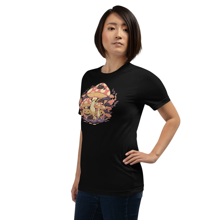 Cogumiaus Halloween Cats T-Shirt Geek Nerd Advertise to Meta Animal Patterns Design by Tobe Fonseca