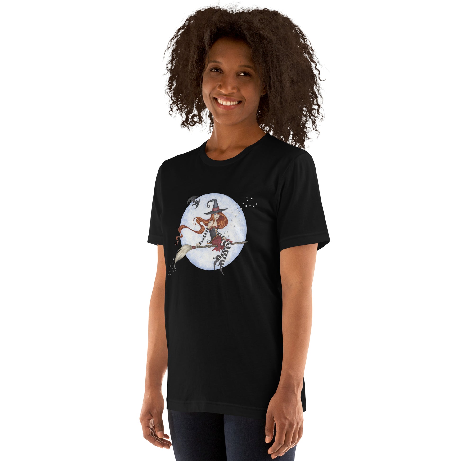 Witch Moonlight Ride T-Shirt 5