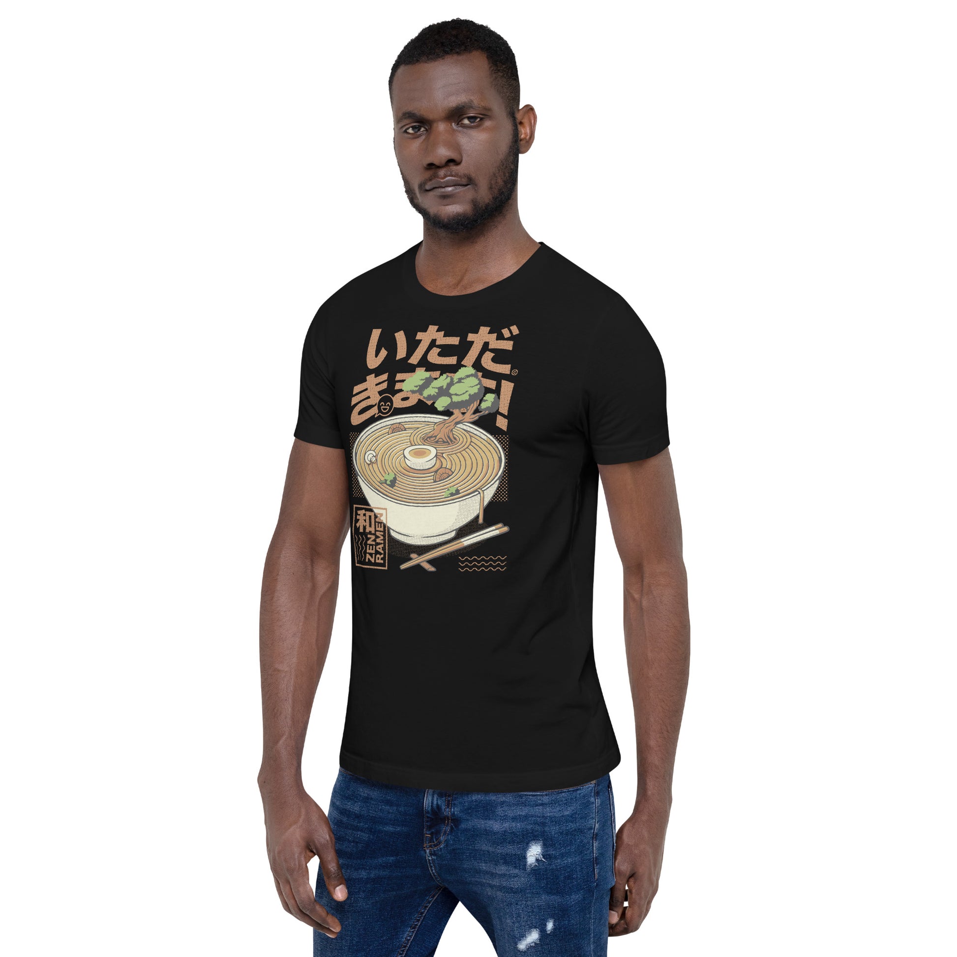 Bonsai Ramen Zen T-Shirt 5