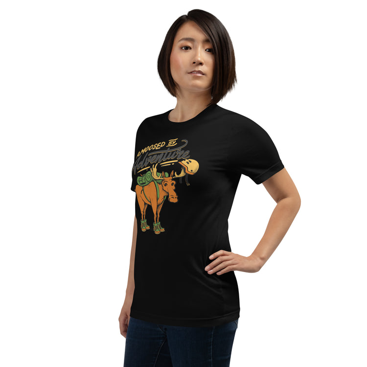 Amoosed by Adventure T-Shirt Geek Nerd Advertise to Meta Animal Patterns Design by Tobe Fonseca