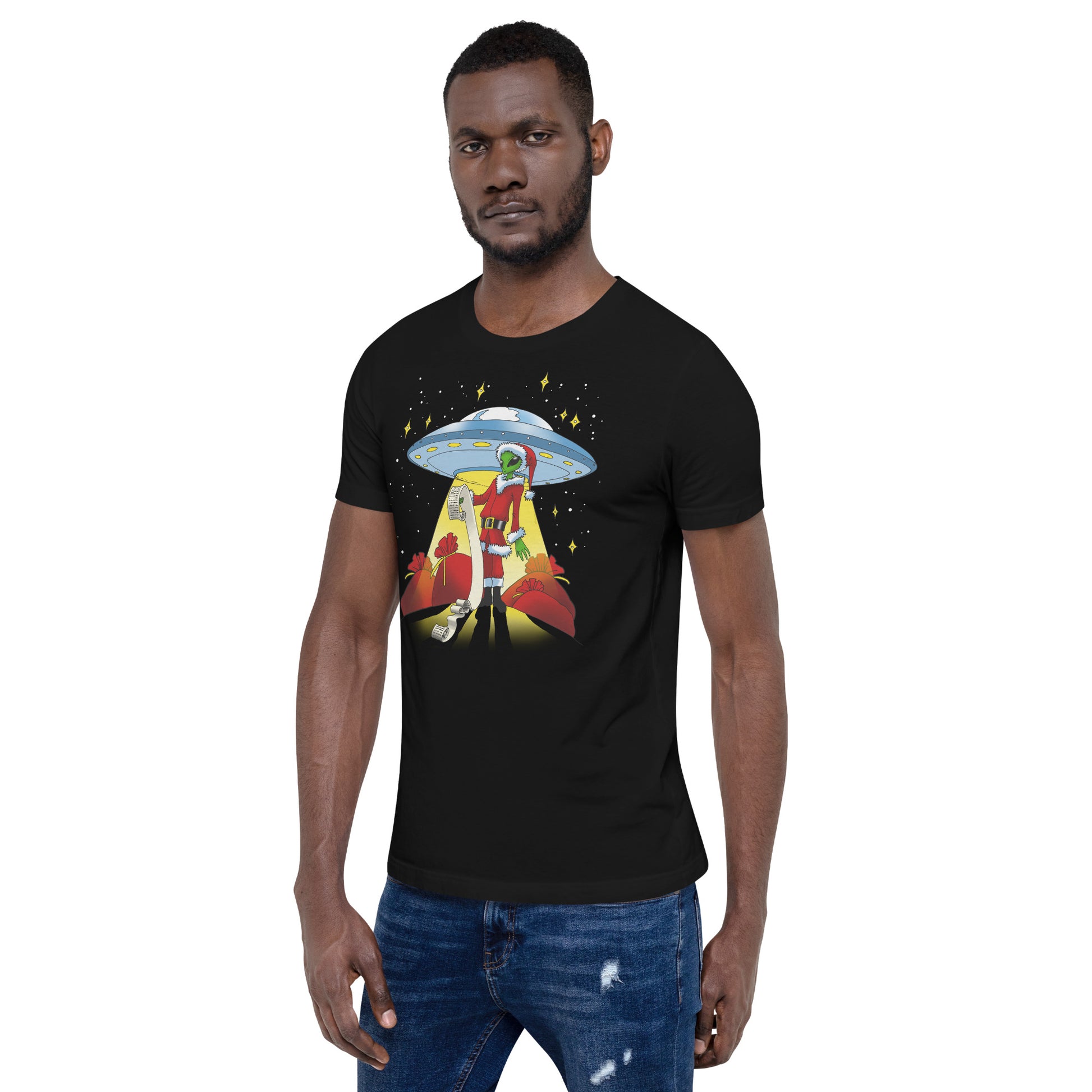 Alien Santa T-Shirt 4