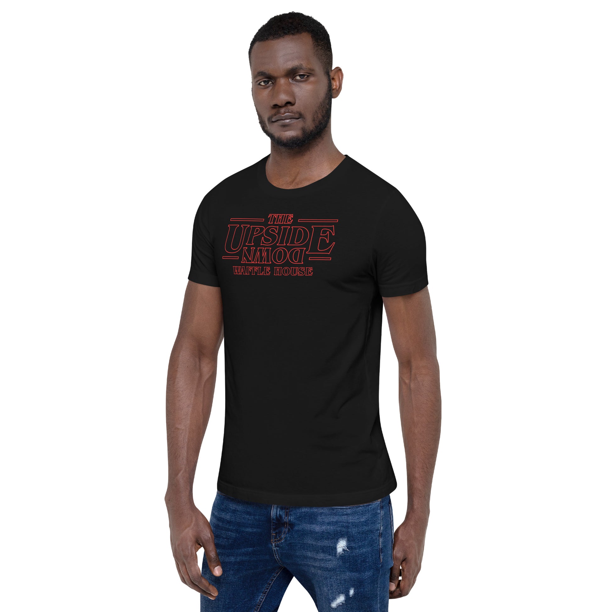 Upside Down Waffle House T-Shirt 5