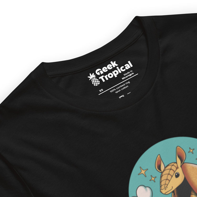 Armadillo Roll DND Dice T-Shirt Geek Nerd Animal Patterns board game print Design by Tobe Fonseca