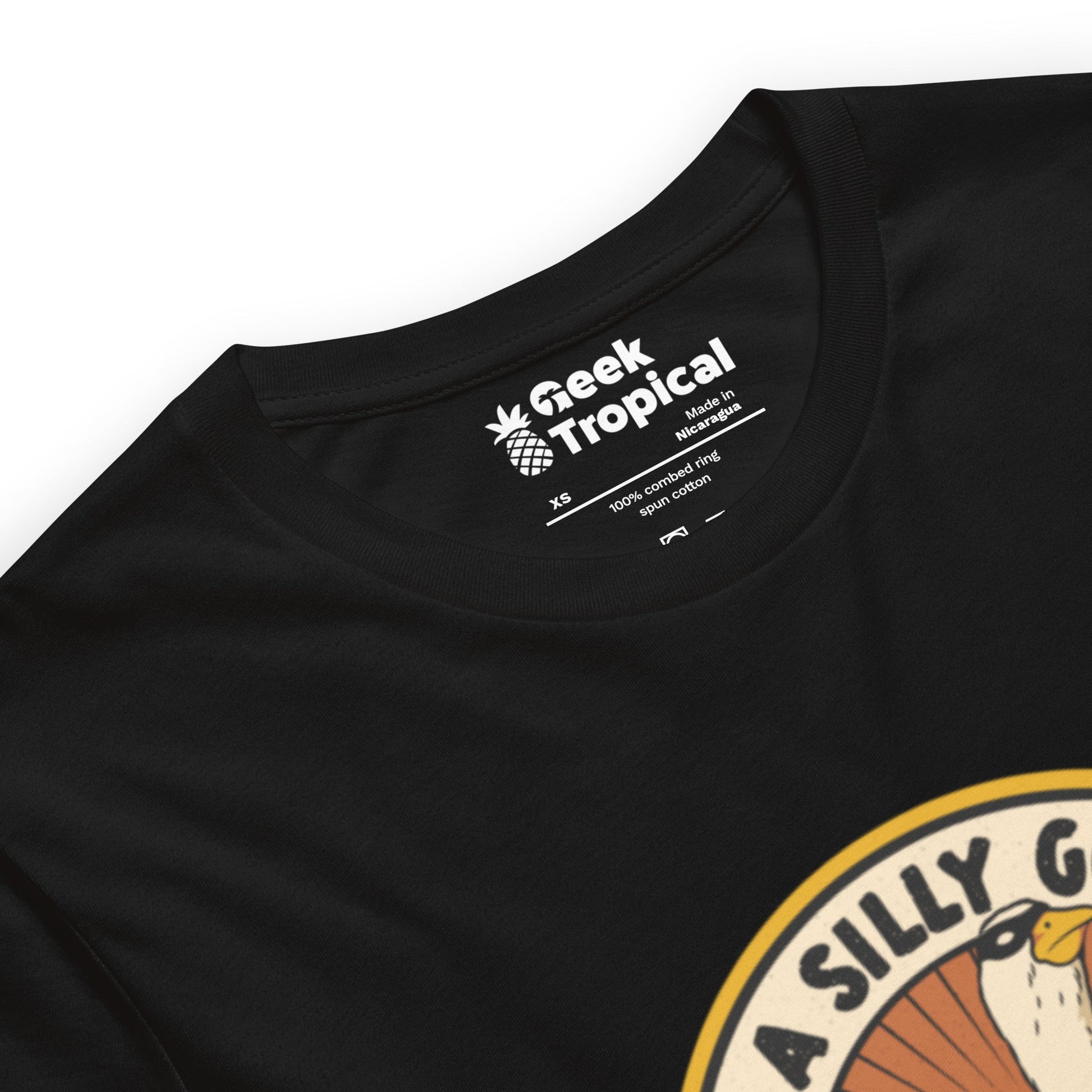 Be A Silly Goose While Legal T-Shirt Geek Nerd Animal Patterns Design by Tobe Fonseca FLOW DESC WRITING
