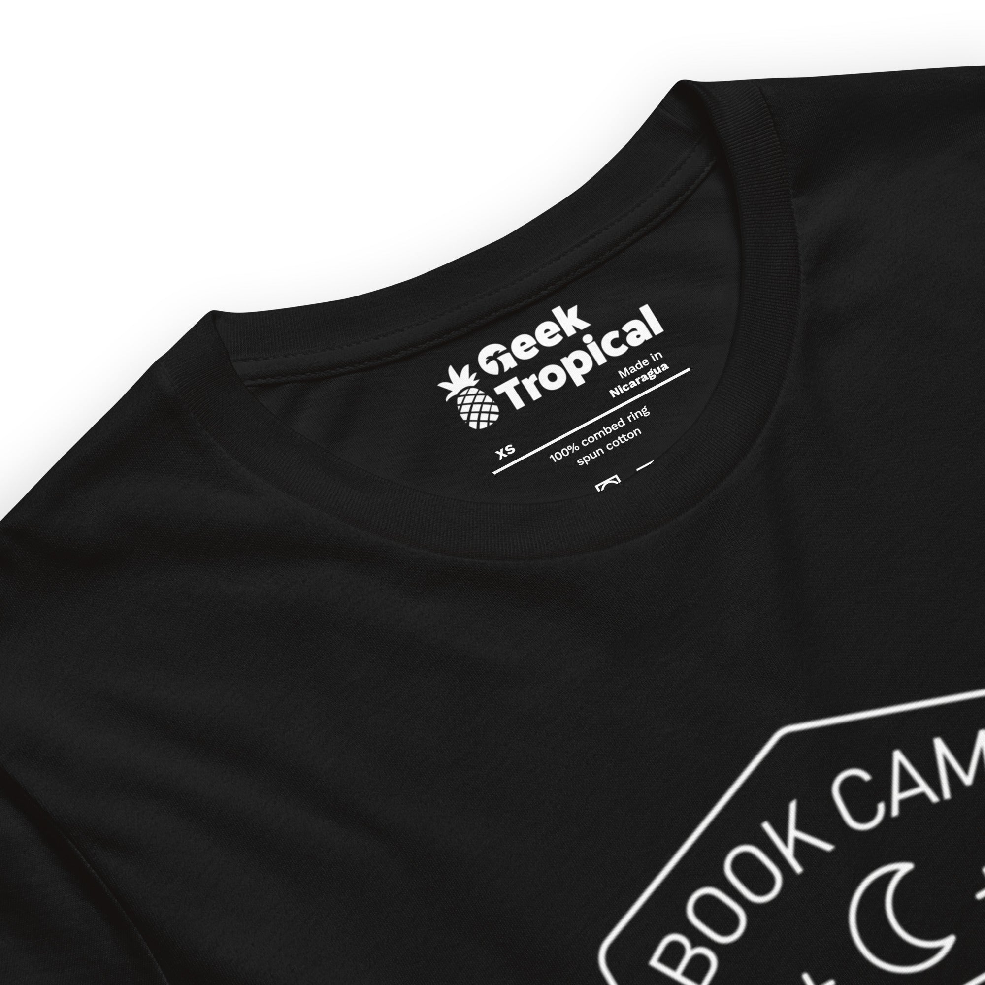 Book Camp T-Shirt Geek Nerd Book Prints Design by Tobe Fonseca FLOW DESC WRITING