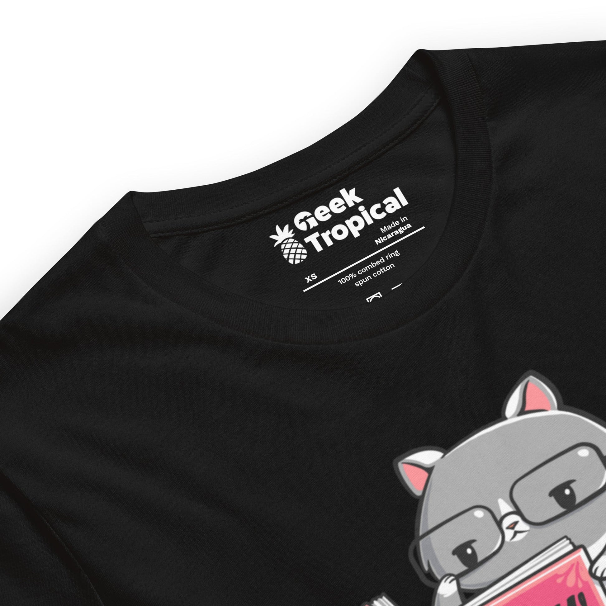 Books For Cats T-Shirt Geek Nerd Animal Patterns Book Prints Design by Tobe Fonseca