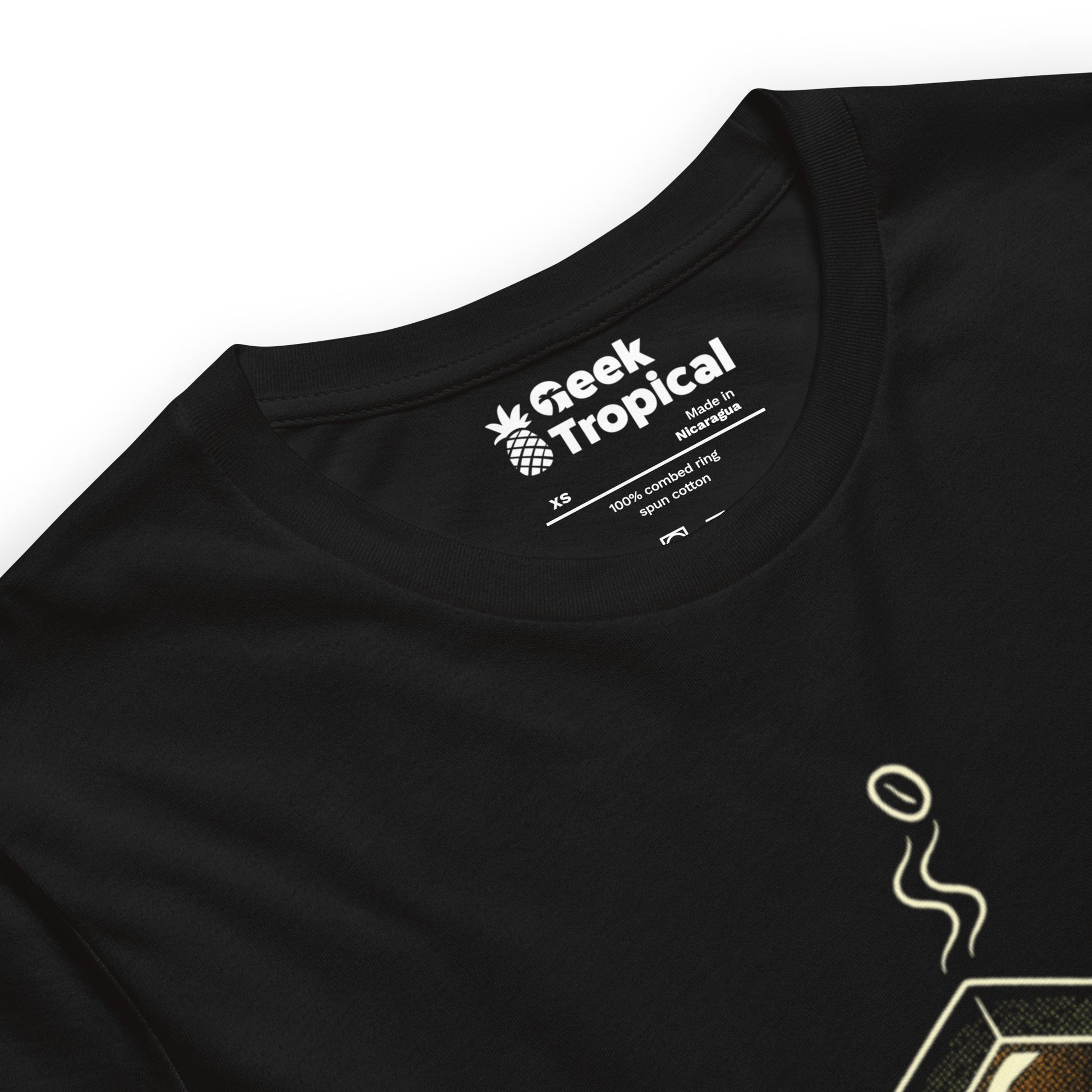 Caffeine Molecule Coffe Mug T-Shirt Geek Nerd Design by Tobe Fonseca FLOW DESC WRITING science print