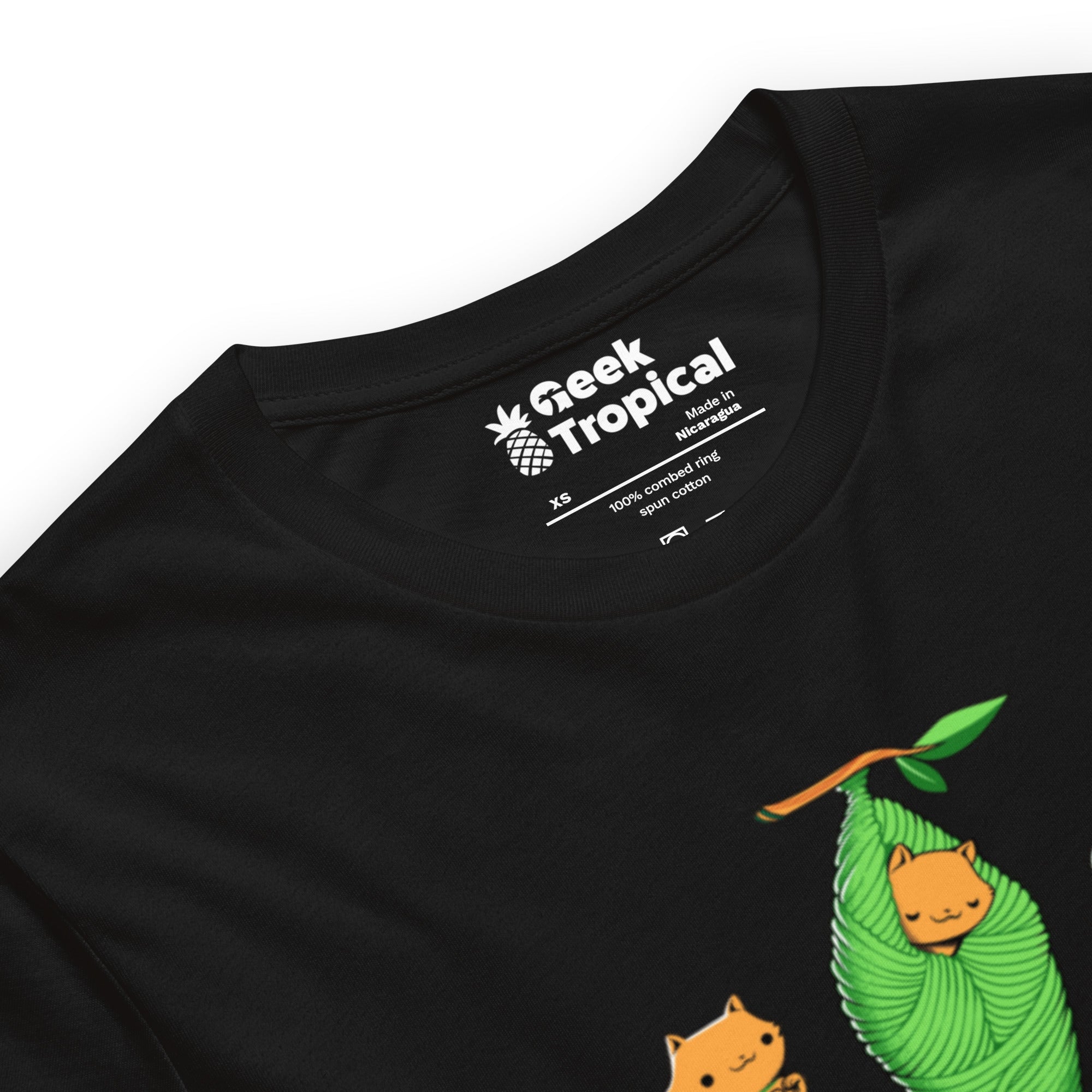 Cat - Erpillar T-Shirt Geek Nerd Animal Patterns Design by Tobe Fonseca Fantasy Prints