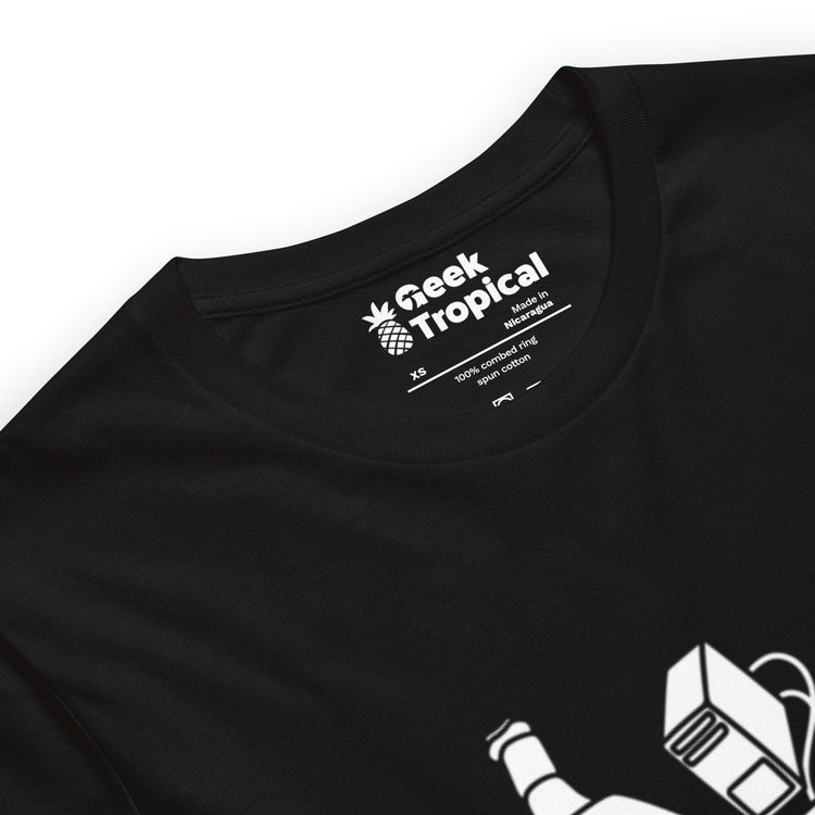 Digital Nomad Astronaut T-Shirt Geek Nerd computer print Design by Tobe Fonseca FLOW DESC WRITING