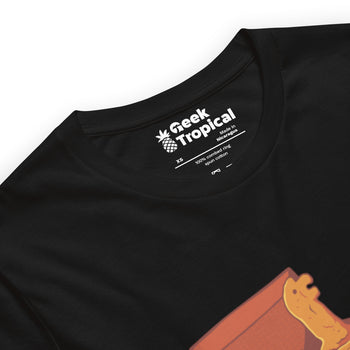 Dino Nuggets T-Shirt Geek Nerd Design by Tobe Fonseca dinosaur print FLOW DESC WRITING