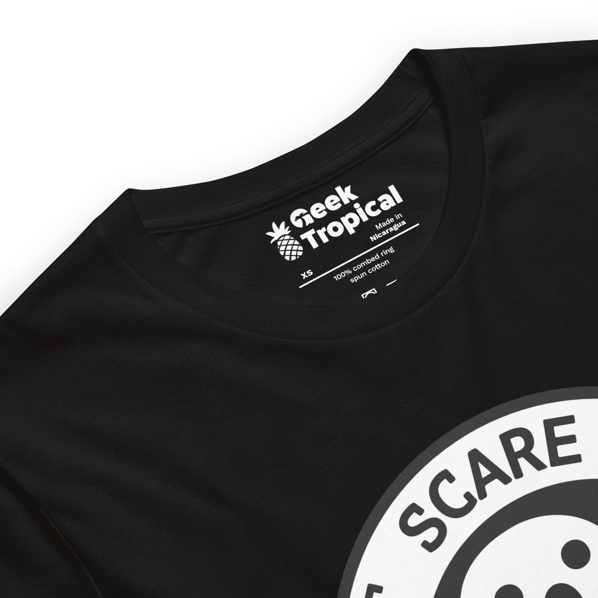 I'm Scared Ghost Fart T-Shirt Geek Nerd