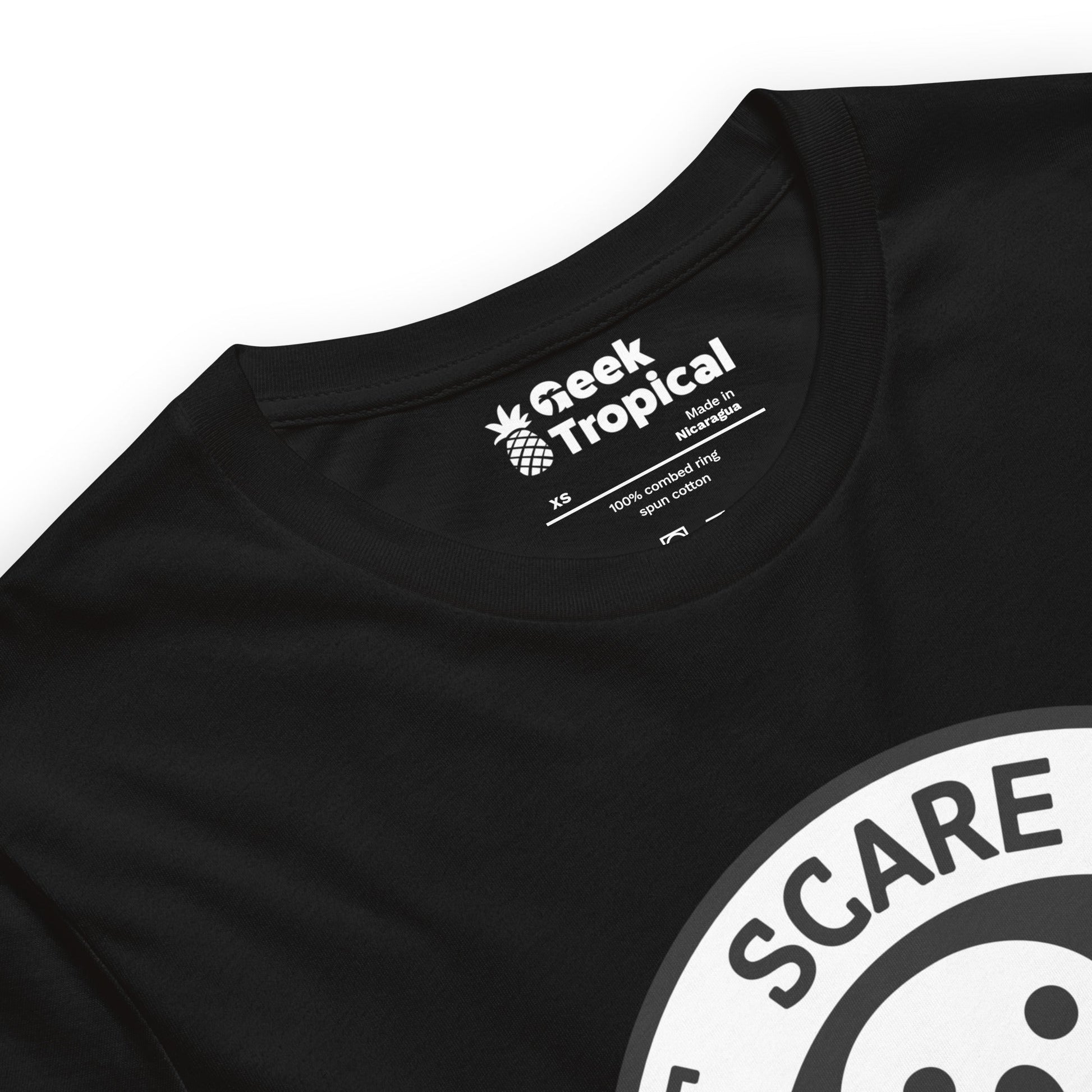 I'm Scared Ghost Fart T-Shirt Geek Nerd