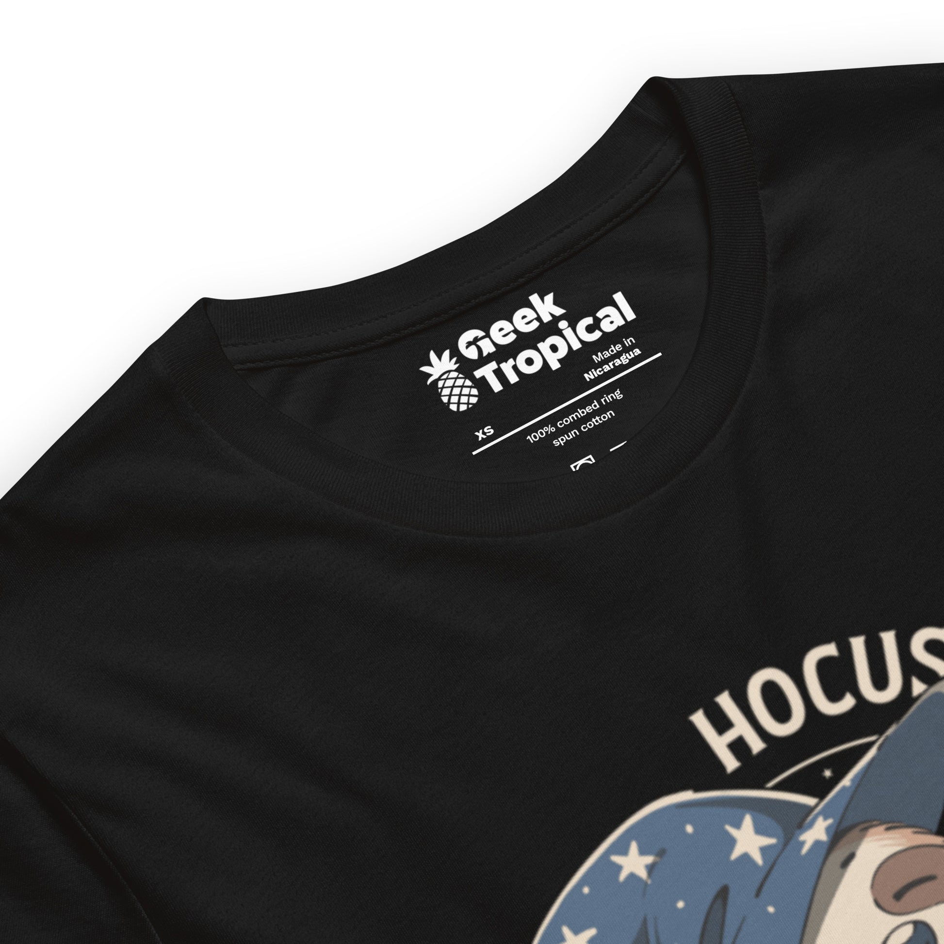 Hocus Pocus Coffee Focus Sloth T-Shirt Geek Nerd