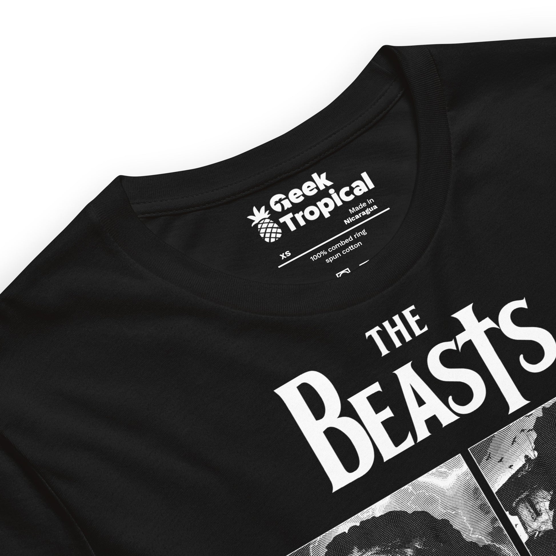 The Beasts t-shirt Geek Nerd Advertise to Meta Animal Patterns FLOW DESC WRITING