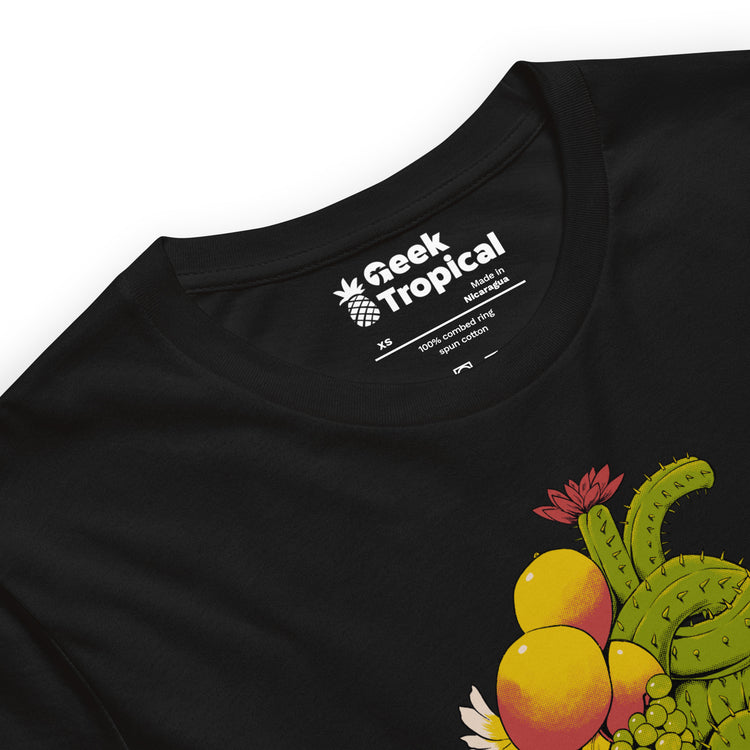 Tropical Heart T-Shirt Geek Nerd Advertise to Meta Botany Print Design by Tobe Fonseca