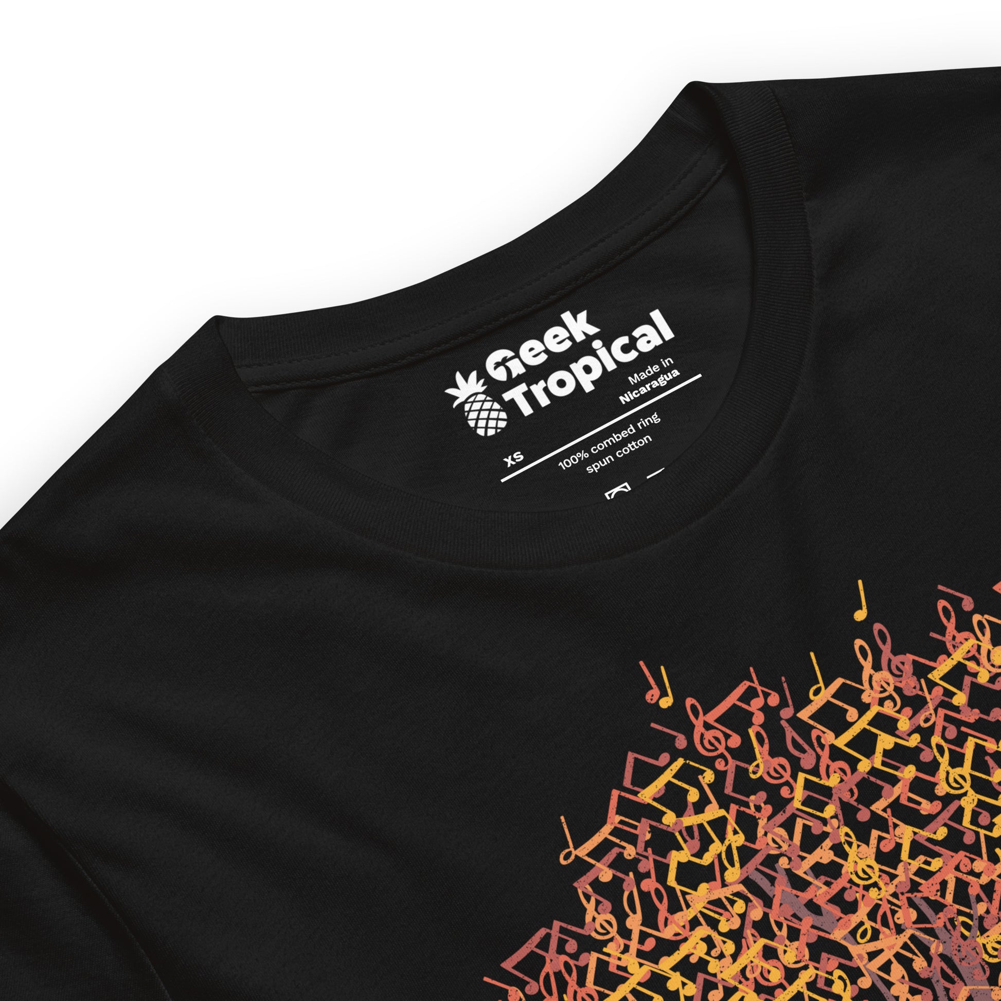 Musical Notes Tree T-Shirt 3