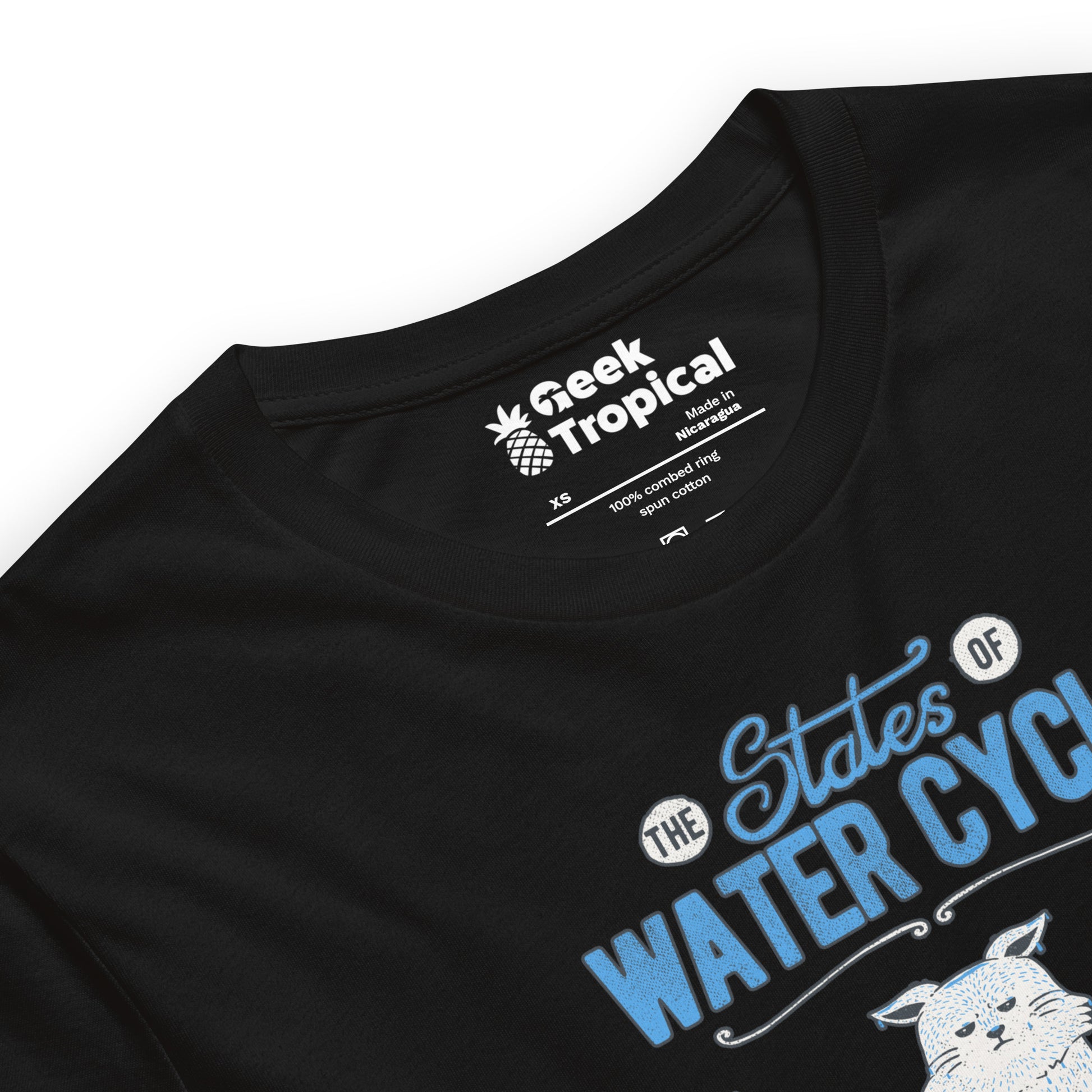 The States of the Water Cycle T-Shirt Geek Nerd Advertise to Meta Animal Patterns Design by Tobe Fonseca