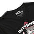 The Internet Belongs to Cats T-Shirt Geek Nerd Advertise to Meta Animal Patterns computer print