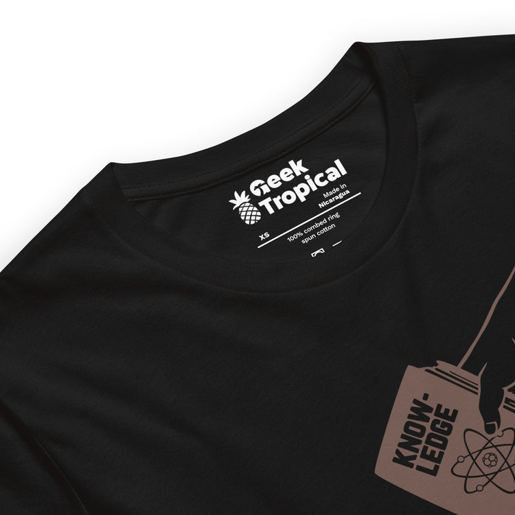 The Book's Creation T-Shirt Geek Nerd Advertise to Meta Book Prints Design by Tobe Fonseca