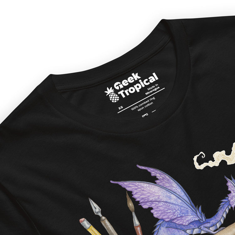 Amy Brown What's In Here T-Shirt Geek Nerd Advertise to Meta Design by Amy Brown Fantasy Prints