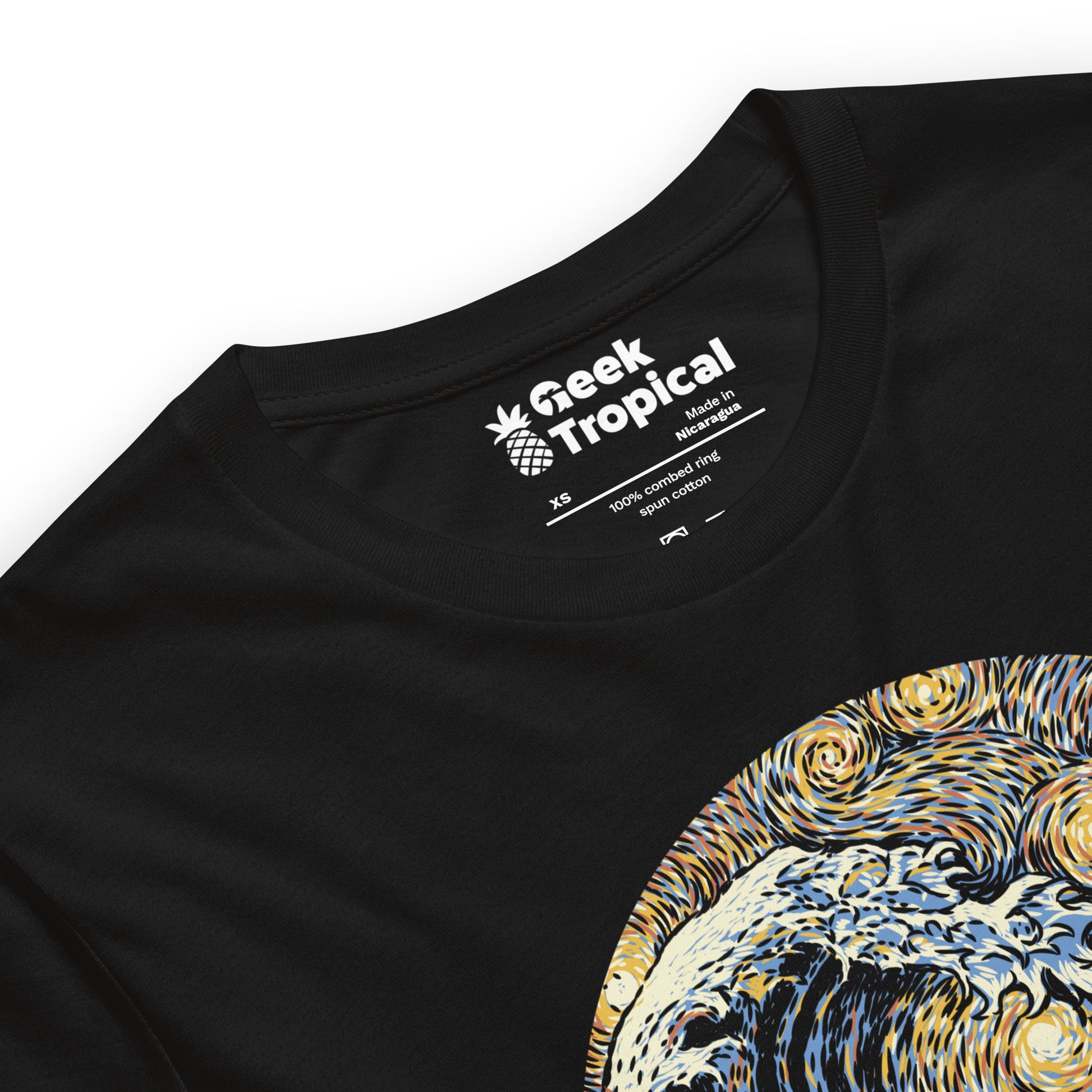 Kanagawa Wave The Starry Night T-Shirt 3