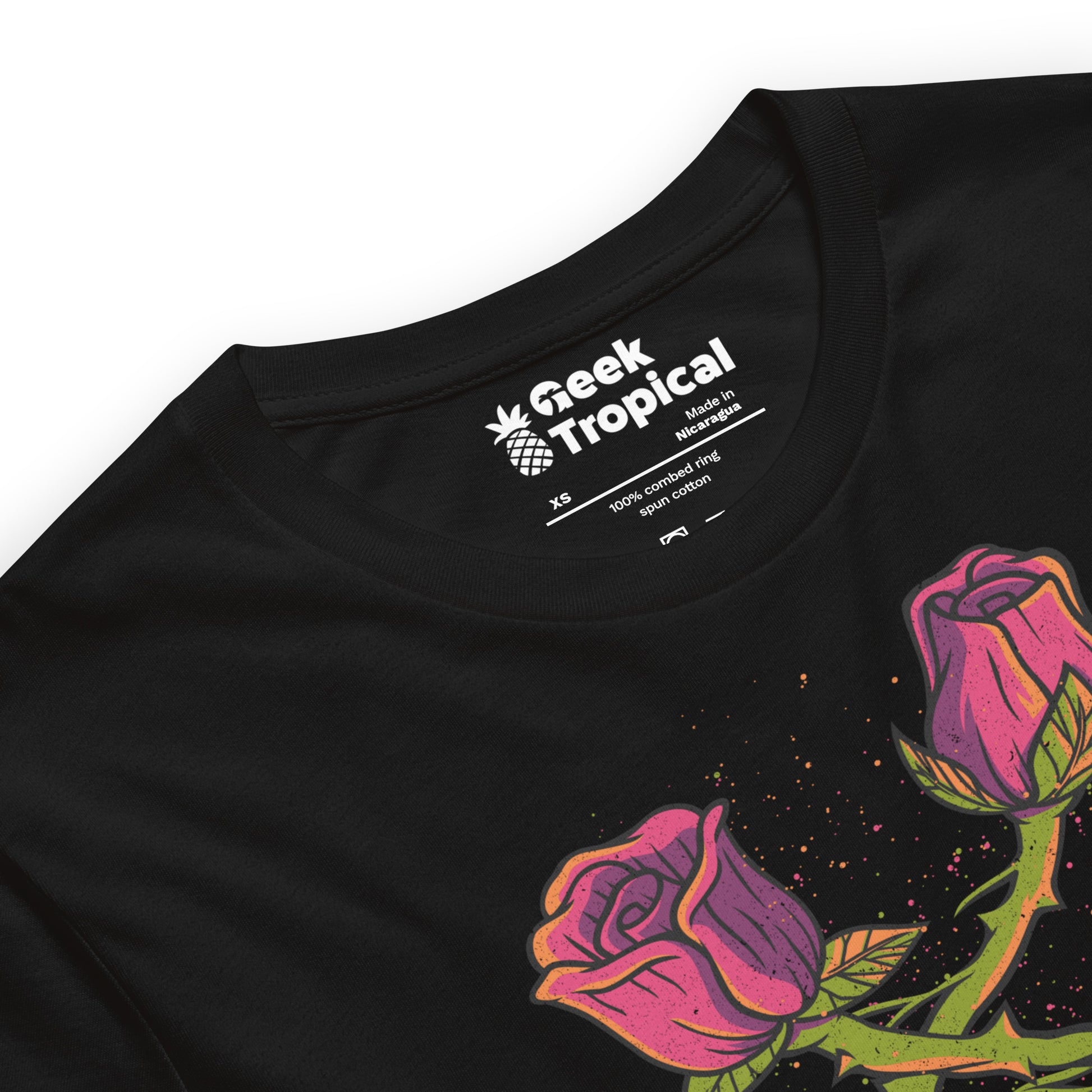 Flower DNA T-Shirt Geek Nerd Advertise to Meta Botany Print Design by Tobe Fonseca