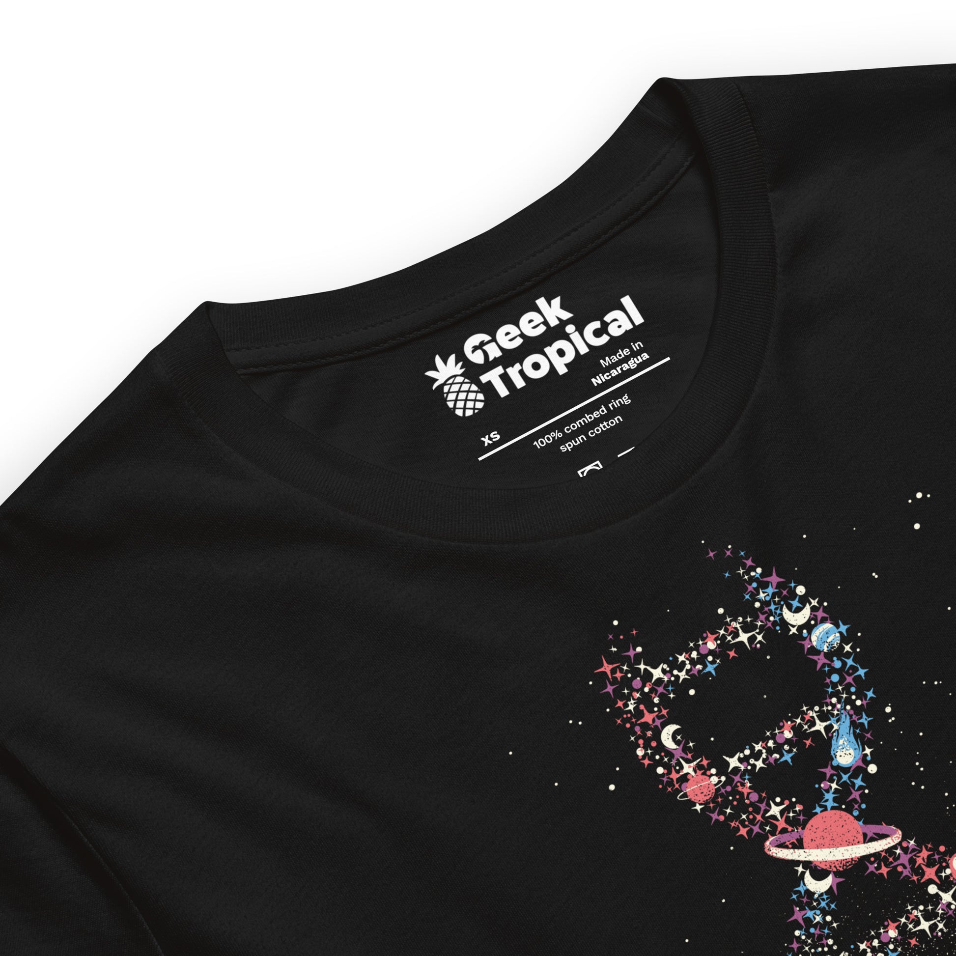 DNA Astronaut Galaxy We Are Stardust T-Shirt Geek Nerd Advertise to Meta Design by Tobe Fonseca FLOW DESC WRITING