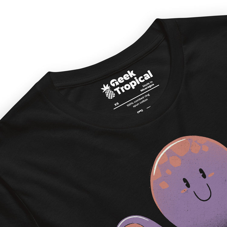 Cupping Therapy Octopus Massage T-Shirt Geek Nerd Advertise to Meta Animal Patterns Design by Tobe Fonseca