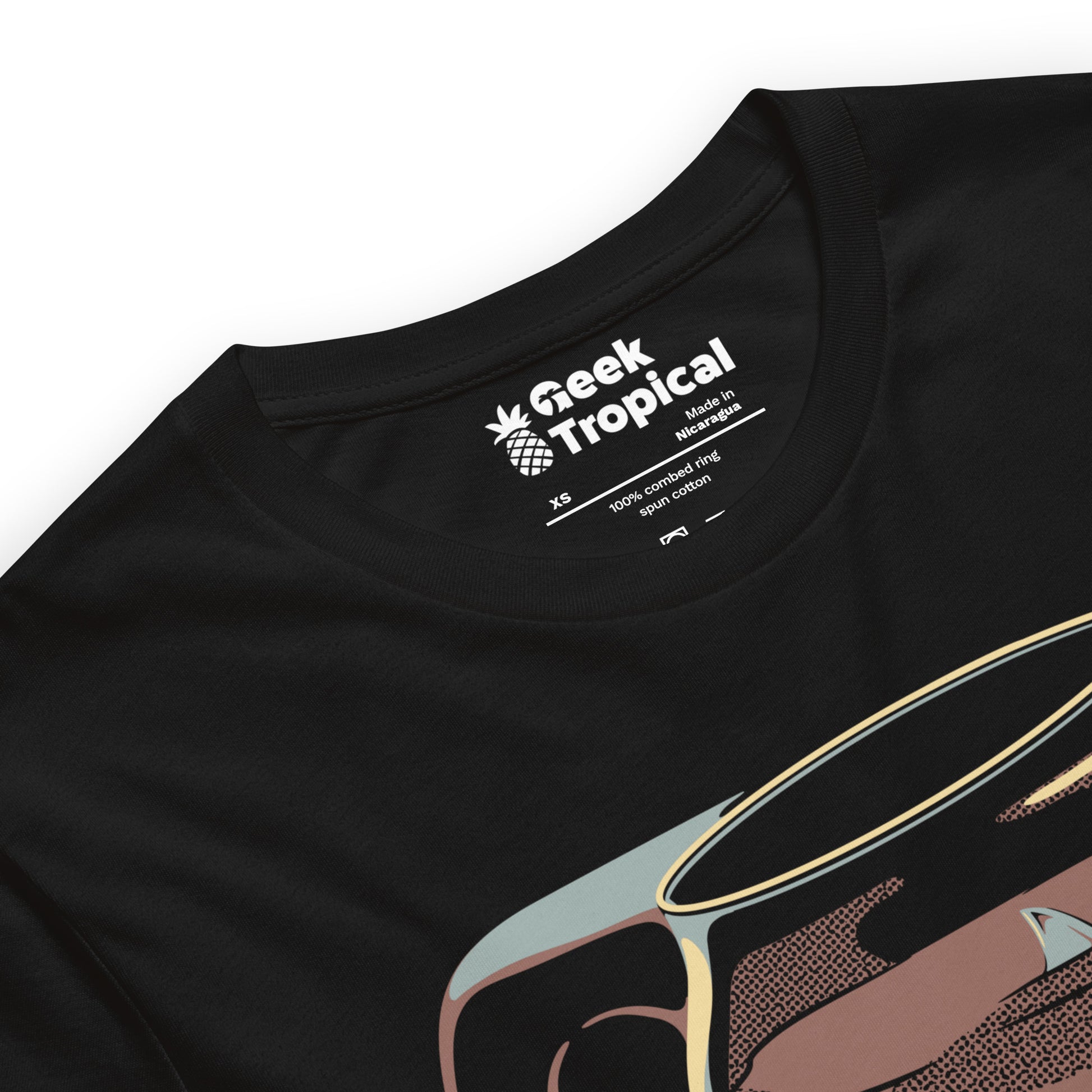 Coffee Jar Shark - Dangerous and Caffeinated T-Shirt Geek Nerd Advertise to Meta Animal Patterns Design by Tobe Fonseca