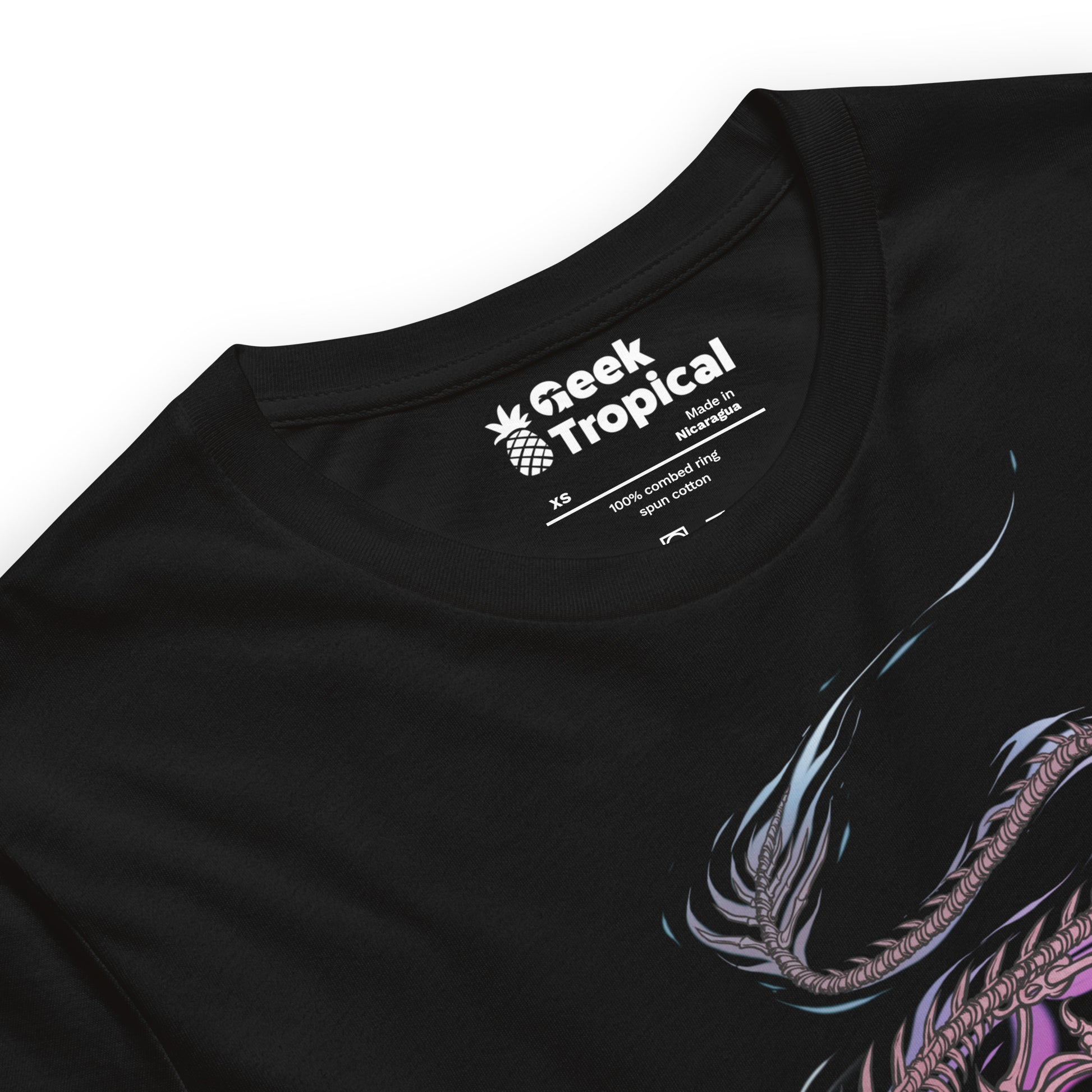 Chinese Skull Dragon T-Shirt 3