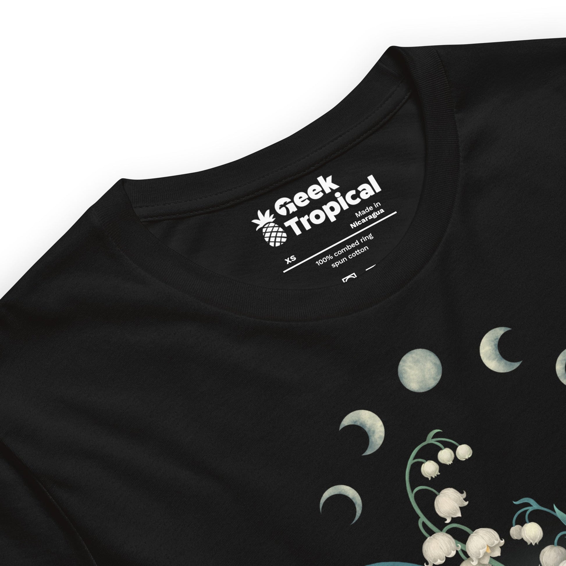 Lily Of The Valley T-Shirt Geek Nerd Advertise to Meta Botany Print Design by Episodic Drawing