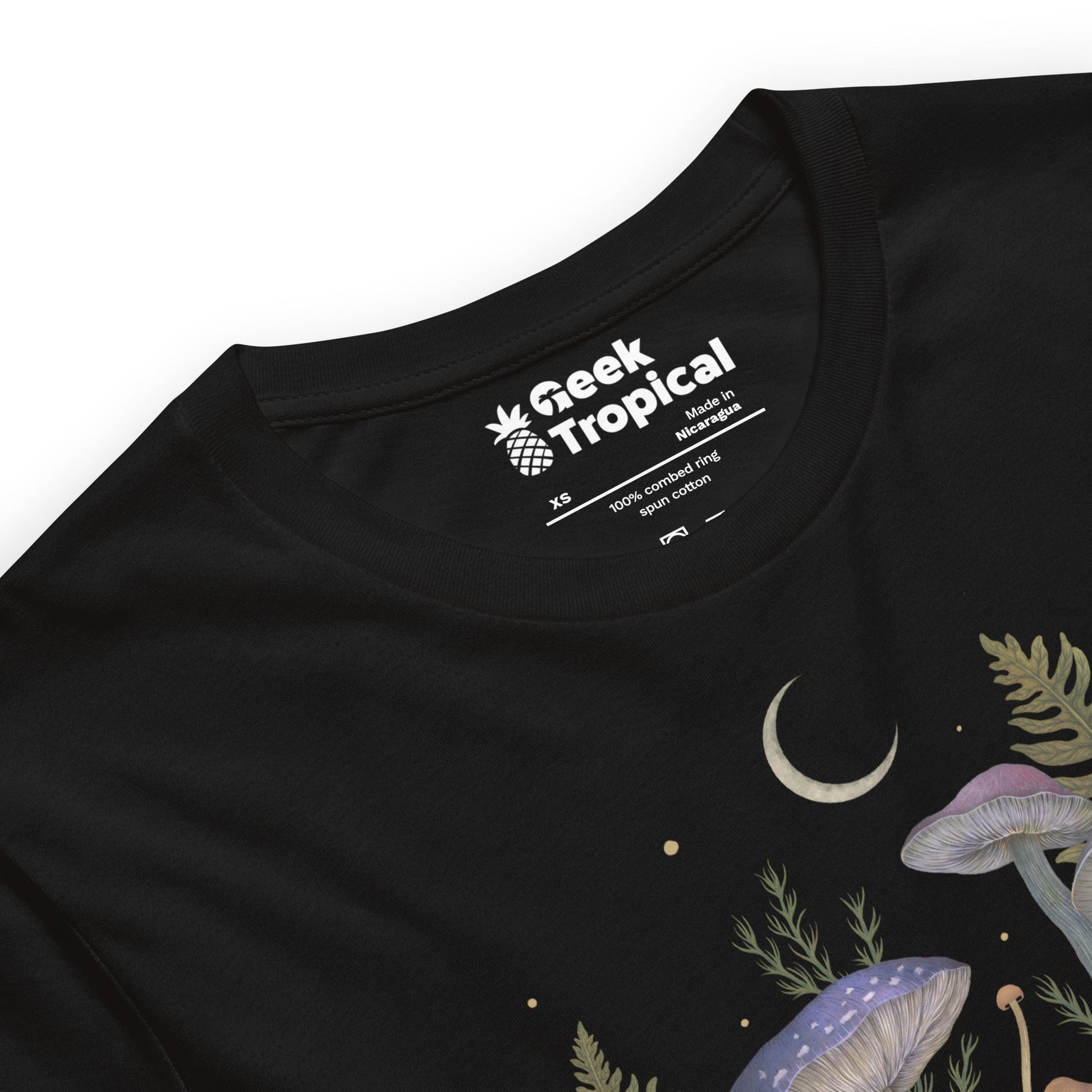 Mushroom Cover T-Shirt Geek Nerd Advertise to Meta Book Prints Botany Print