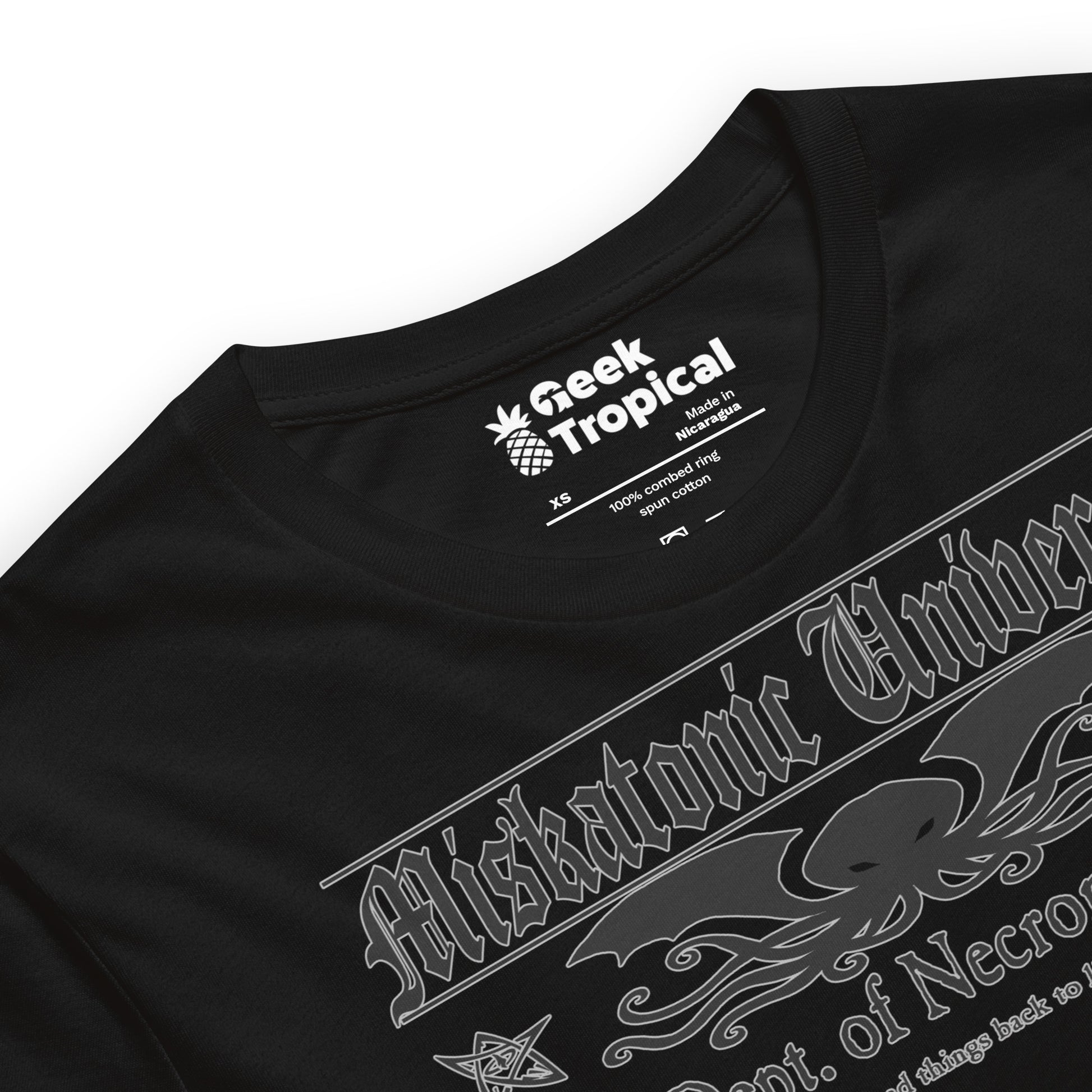 Miskatonic University Dept Necromancy T-Shirt 3