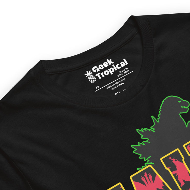 Kaiju BC T-Shirt Geek Nerd Advertise to Meta Anime dinosaur print