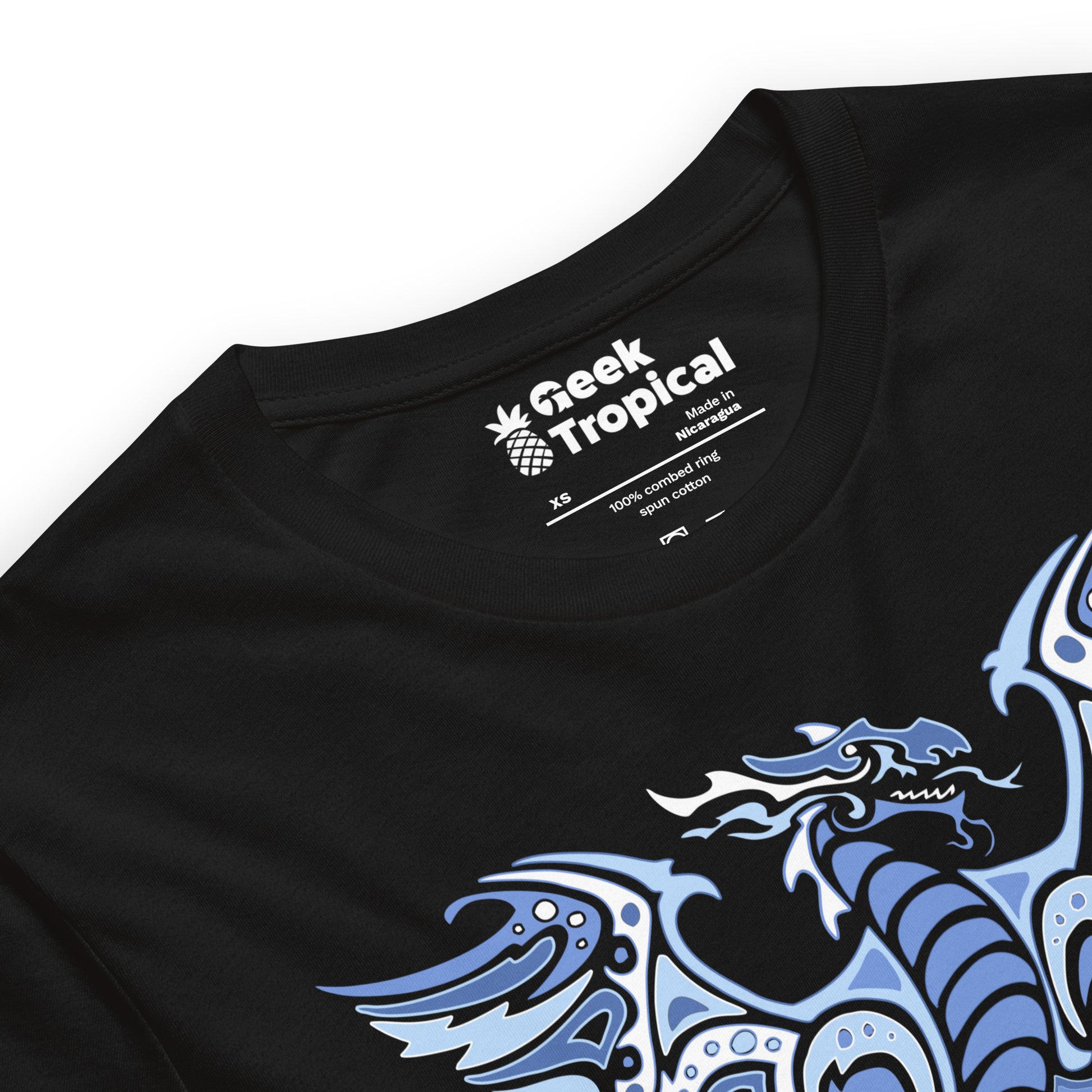 Ice Tribal Dragon T-Shirt 3