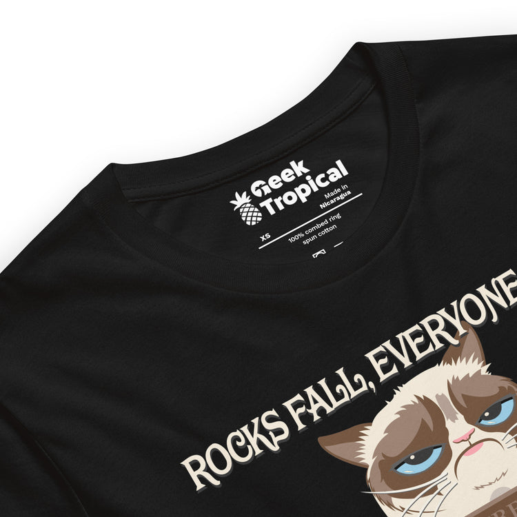 Grumpy Cat GM T-Shirt Geek Nerd Advertise to Meta Animal Patterns dnd & rpg print