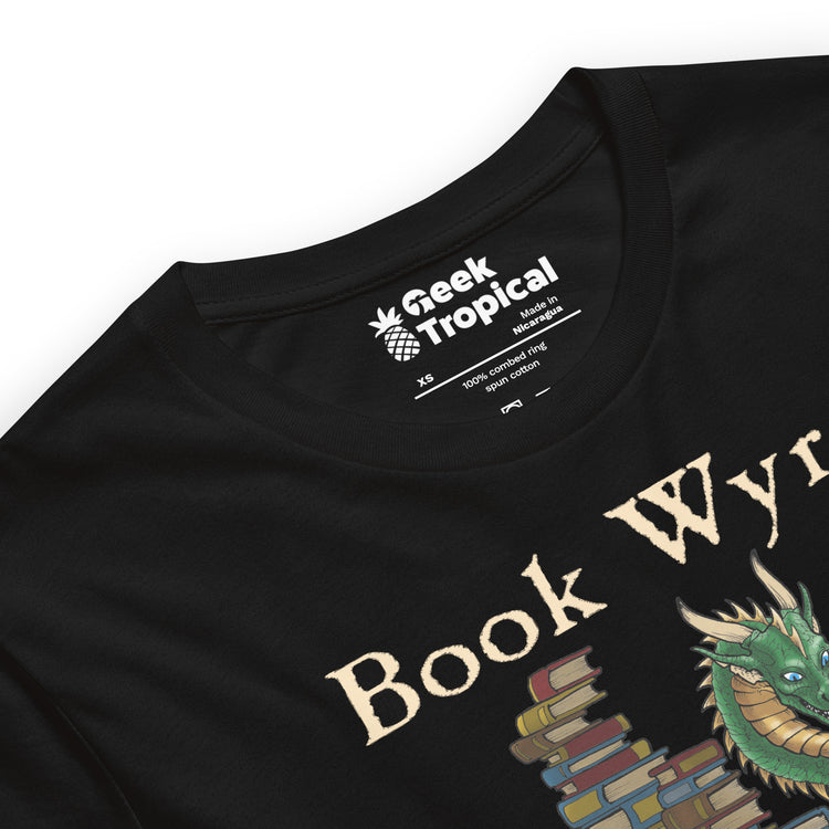 Book Wyrm T-Shirt Geek Nerd Advertise to Meta Book Prints Fantasy Prints