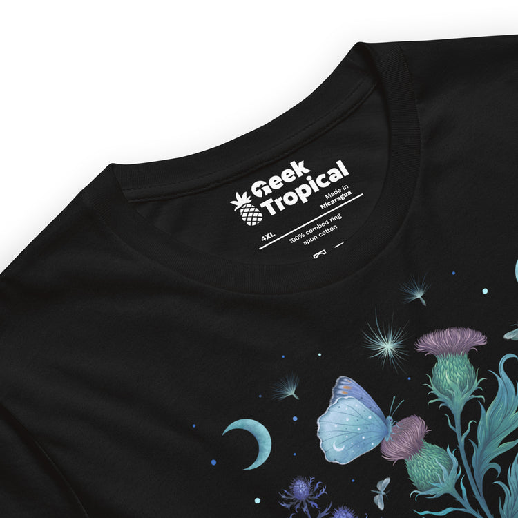 Thistle Home T-Shirt Geek Nerd Advertise to Meta Botany Print Design by Episodic