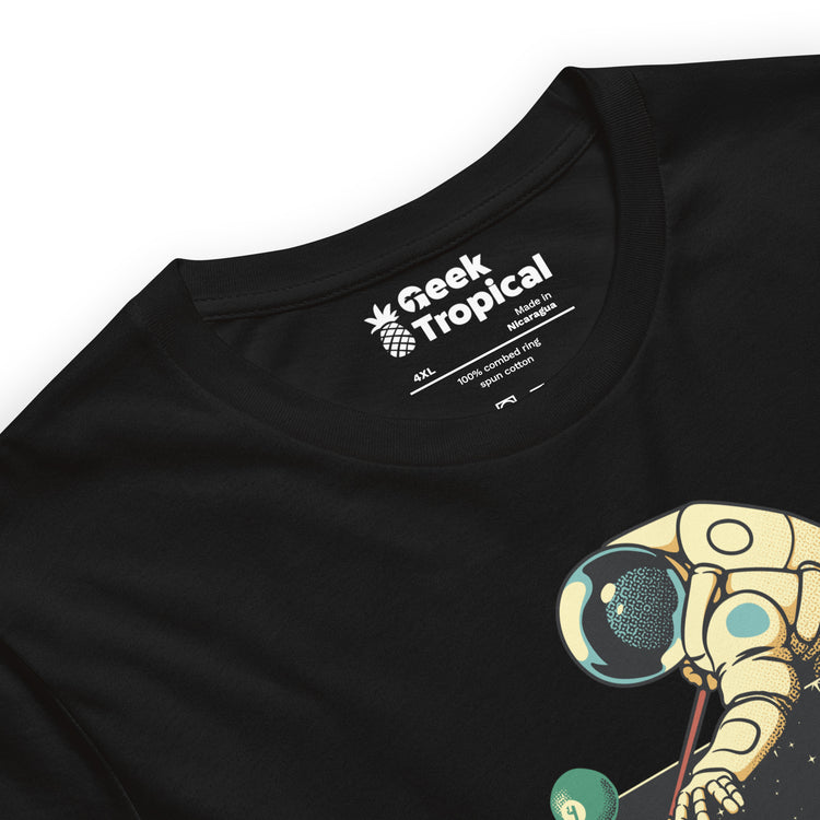 Billiard Ball Solar System T-Shirt Geek Nerd Advertise to Meta board game print Design by Tobe Fonseca