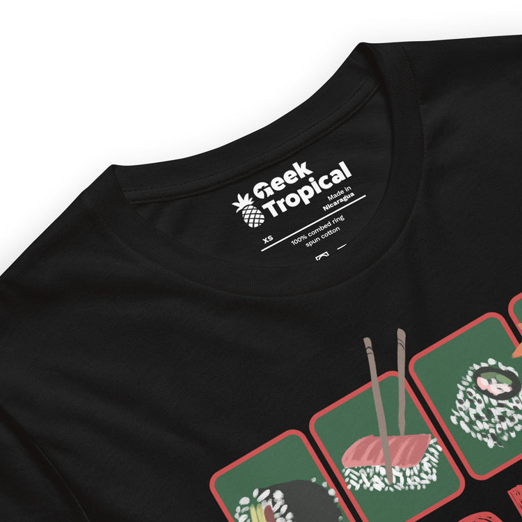 Sushi T-Shirt Geek Nerd Advertise to Meta Design by Claire Murphy Elle