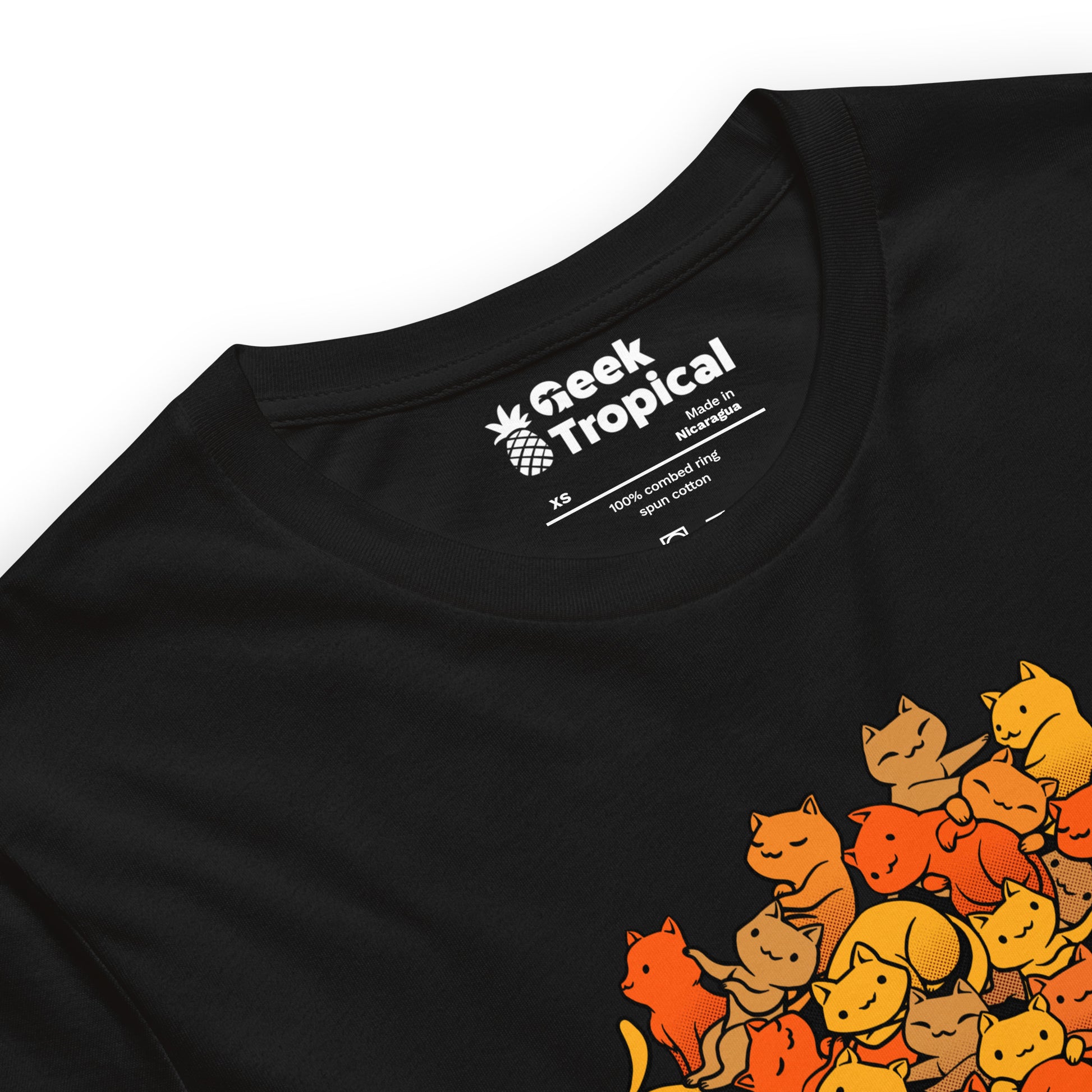Autumn Cat Tree T-Shirt 3
