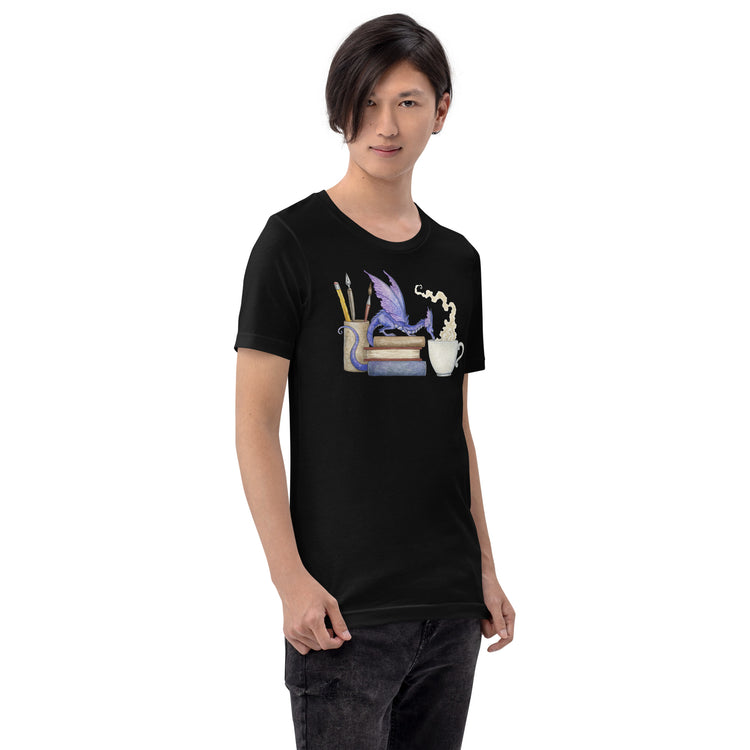 Amy Brown What's In Here T-Shirt Geek Nerd Advertise to Meta Design by Amy Brown Fantasy Prints