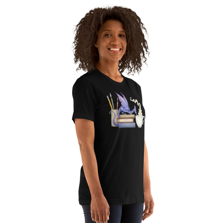 Amy Brown What's In Here T-Shirt Geek Nerd Advertise to Meta Design by Amy Brown Fantasy Prints