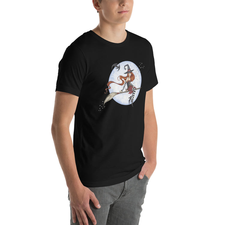 Amy Brown Moonlight Ride T-Shirt Geek Nerd Advertise to Meta Design by Amy Brown Fantasy Prints