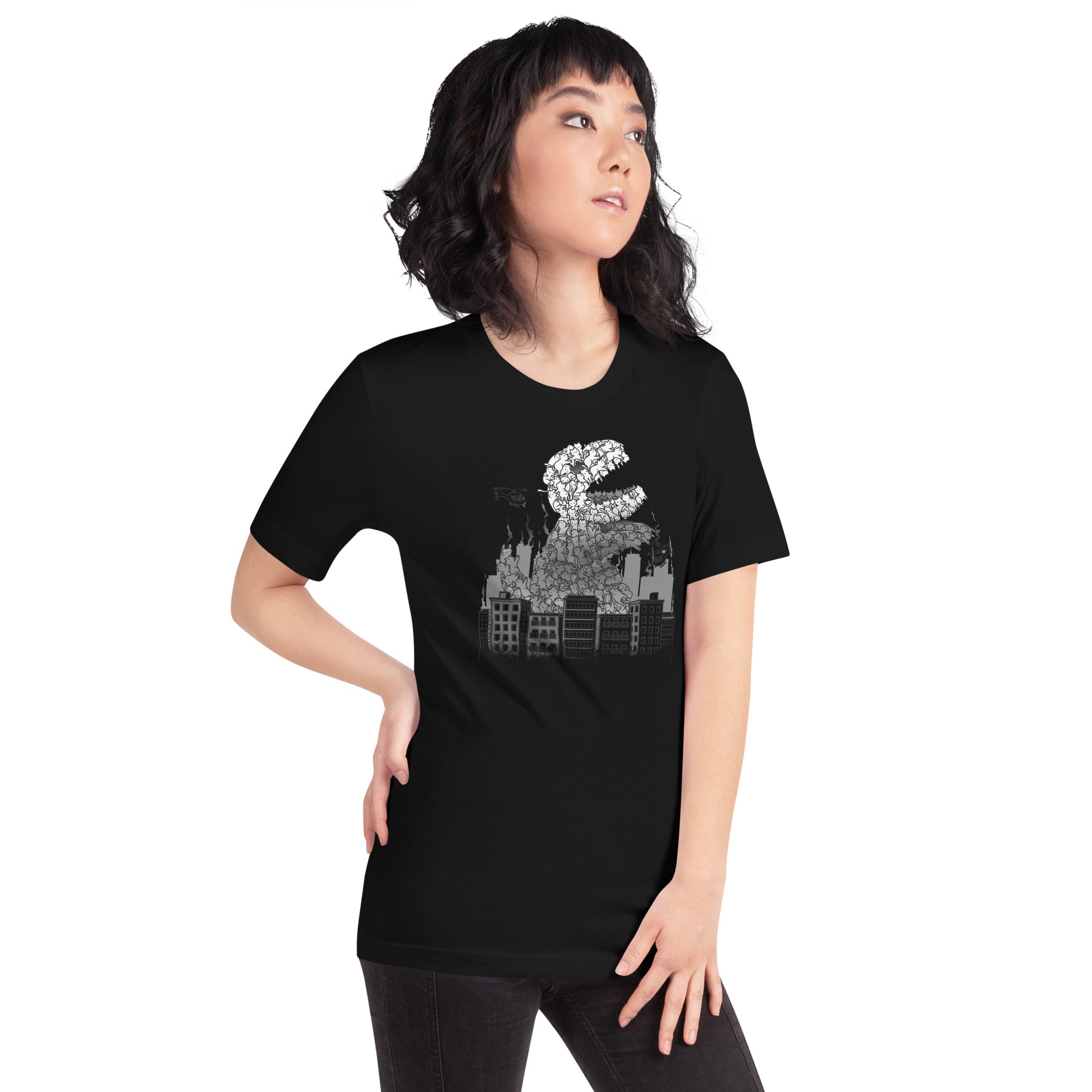 Catzilla T-Shirt 6
