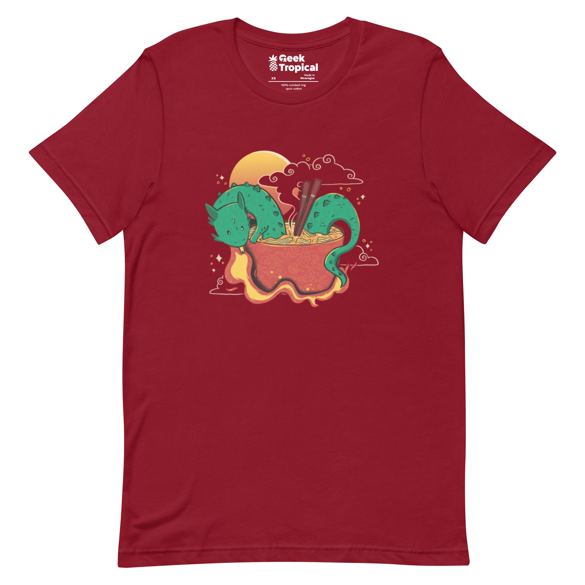 Hot Noddle Dragon T-Shirt Geek Nerd